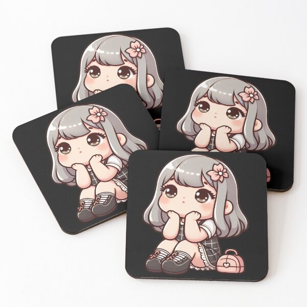 Item preview, Cute Face Kawaii Anime Art designed and sold by LWOI.