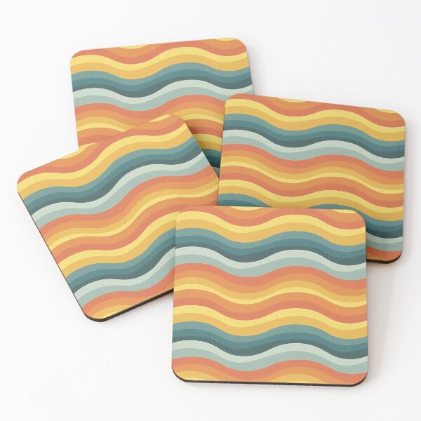 Item preview, Rainbow Wave Patterns designed and sold by Haji  Kamora.
