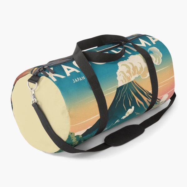 Item preview, Kagoshima Vintage Travel Poster designed and sold by TravelerRat.