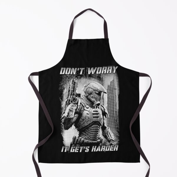 Item preview, Cyberpunk Gamer Warrior Futuristic Soldier It Get's Harder designed and sold by GrandeDuc.