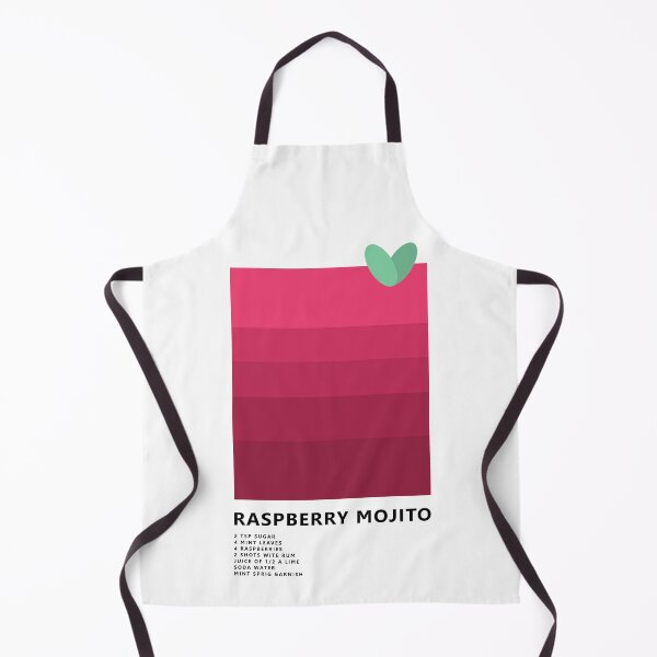 Item preview, Raspberry Mojito Minimalist Modern Design designed and sold by ModernAndFunky.