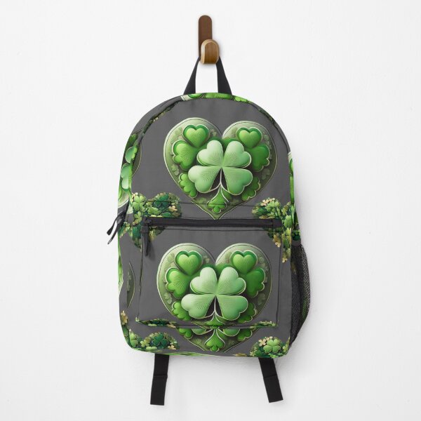Item preview, Shamrock Serenity: A harmonious pattern featuring shamrocks of various sizes and shades of green, arranged in hearts to give a pleasing and balanced design. designed and sold by Grang Art Artistic Designs.