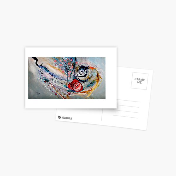 The Rose of Chagall Postcard