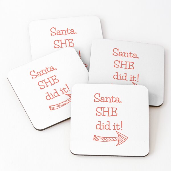 Item preview, Santa she did it designed and sold by moxdesign.