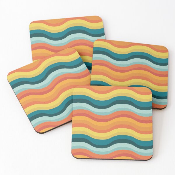Item preview, Rainbow Wave Patterns designed and sold by Haji  Kamora.