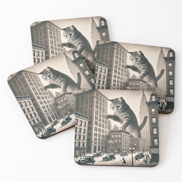 Item preview, Catzilla Funny Cat  designed and sold by riadesignstore.