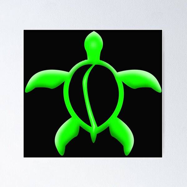 Item preview, Hawaiian Turtle designed and sold by wickedcartoons.