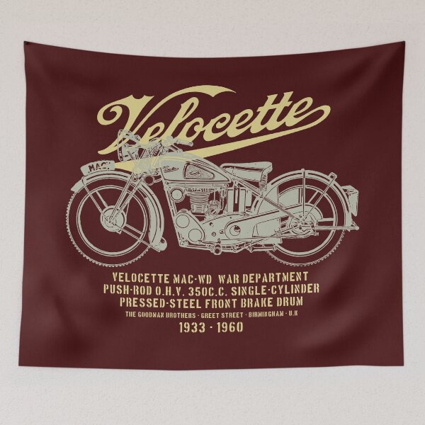 Item preview, Velocette MAC-WD 350c.c. designed and sold by IronFlyers.