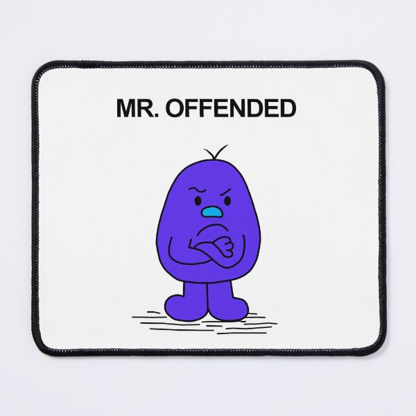 Item preview, Mr. offended Mr Men designed and sold by Scat the cat.