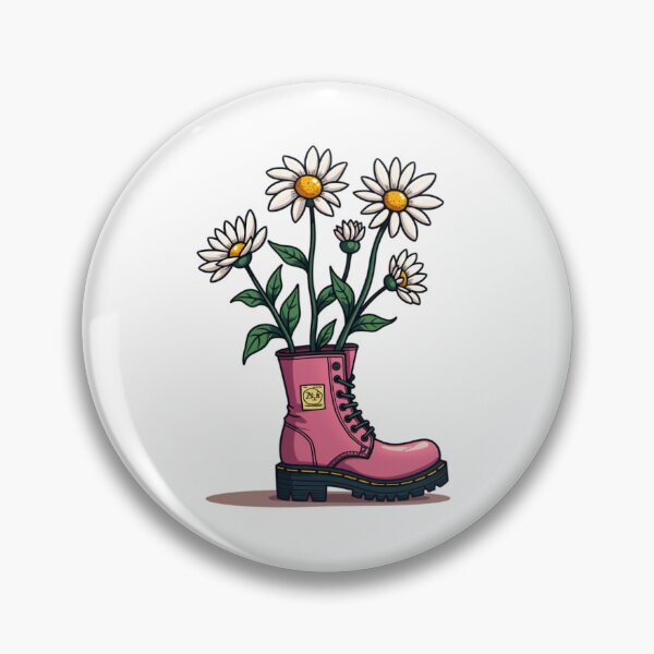 Item preview, Flowers in Pink Boot designed and sold by jkrphoto.