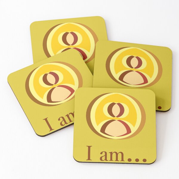 Item preview, golden brown social network profile designed and sold by AlbertoRuiZ.