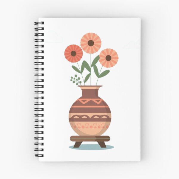 Item preview, Flowers In Ceramic Vase designed and sold by ArtQueen777.