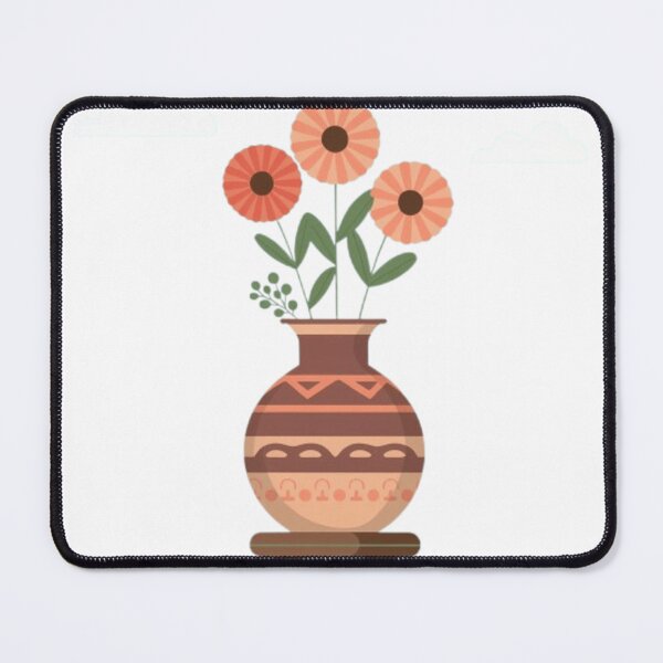 Item preview, Flowers In Ceramic Vase designed and sold by ArtQueen777.