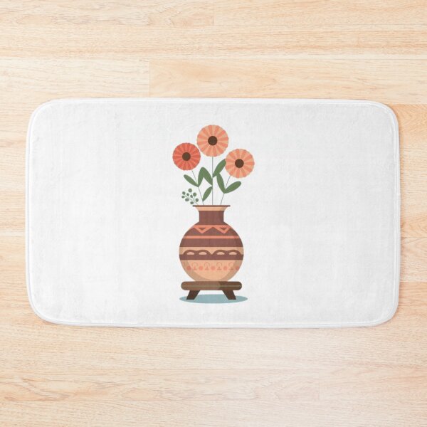 Item preview, Flowers In Ceramic Vase designed and sold by ArtQueen777.