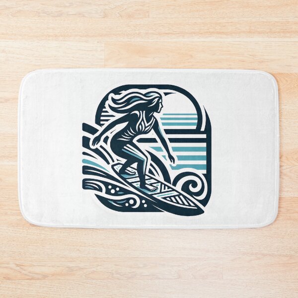 Item preview, surfing wave in ocean enjoying holidays designed and sold by vectorillus.