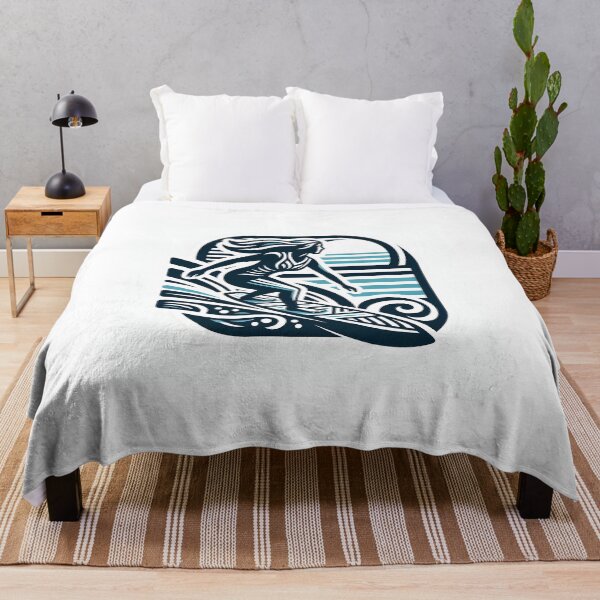 Item preview, surfing wave in ocean enjoying holidays designed and sold by vectorillus.