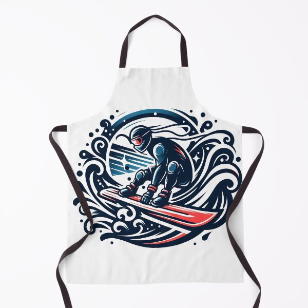 Item preview, surfing wave in ocean enjoying holidays designed and sold by vectorillus.