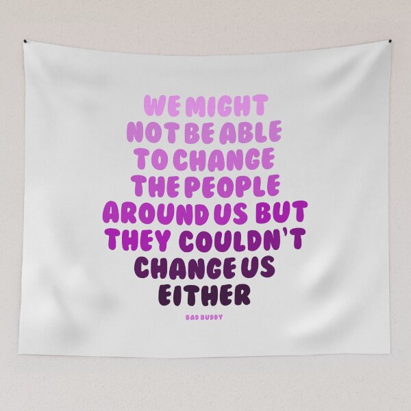 Item preview, Bad Buddy Quote - They Couldn't Change Us Either - Thai BL Art designed and sold by annylands.