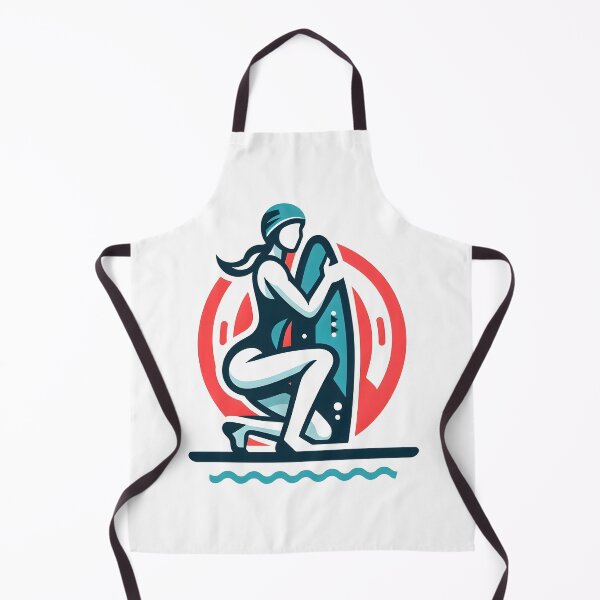 Item preview, surfing wave in ocean enjoying holidays designed and sold by vectorillus.
