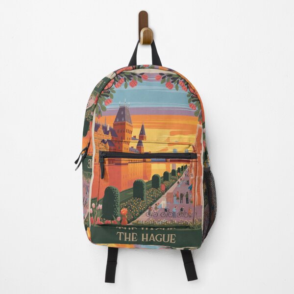 Item preview, The Hague Vintage Travel Poster designed and sold by TravelerRat.