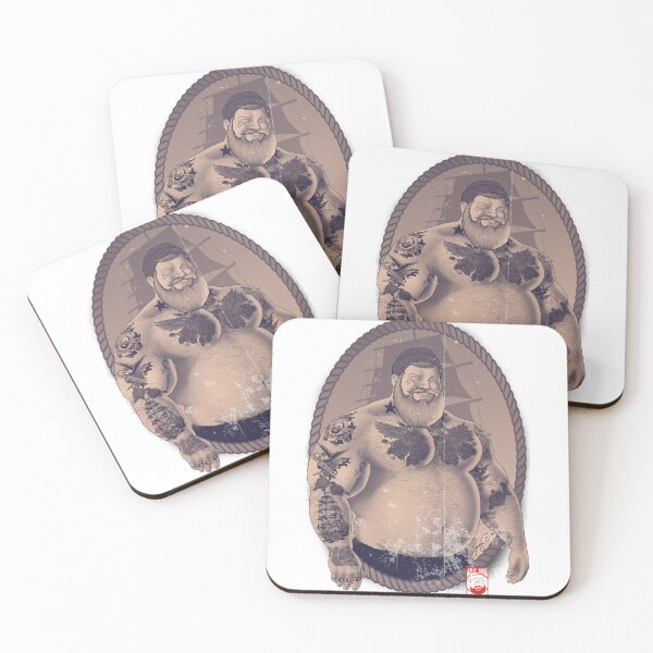 Item preview, Vintage Sailor Bear shirtless designed and sold by JoeyGeeArt.