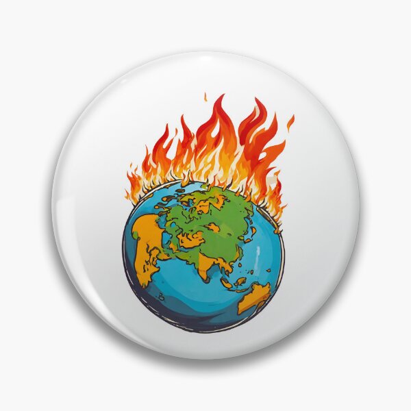 Item preview, Earth in Flames 4 designed and sold by Tom-Johnson.