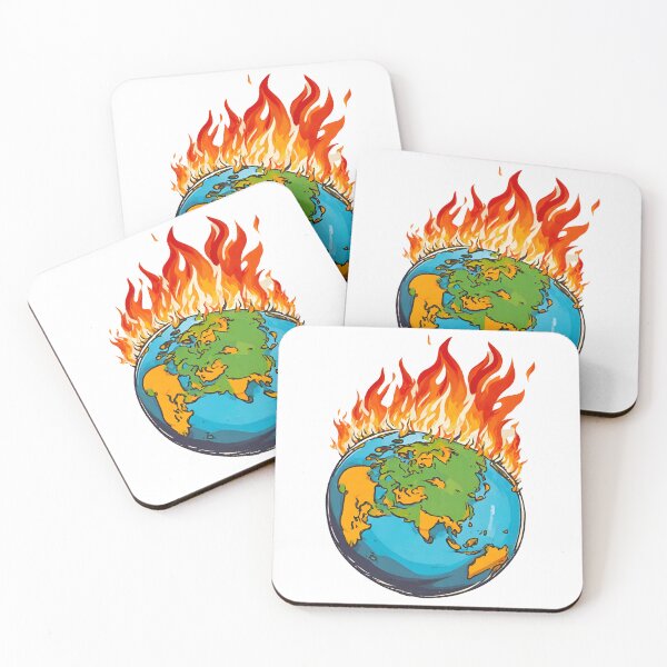 Item preview, Earth in Flames 4 designed and sold by Tom-Johnson.