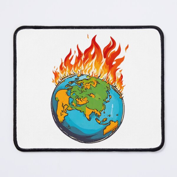 Item preview, Earth in Flames 4 designed and sold by Tom-Johnson.
