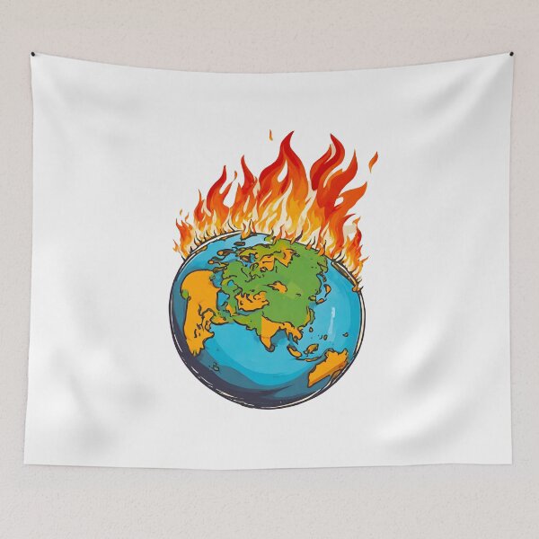 Item preview, Earth in Flames 4 designed and sold by Tom-Johnson.