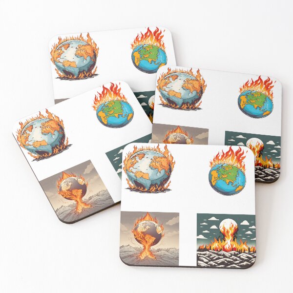 Item preview, Earth in Flames Collection designed and sold by Tom-Johnson.