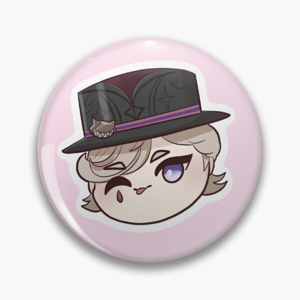 Item preview, Lyney Genshin Impact Chibi designed and sold by maru-t.
