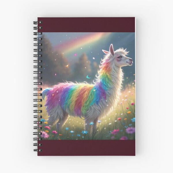Item preview, Rainbow Llama Bliss designed and sold by BumbleBeeGenX.