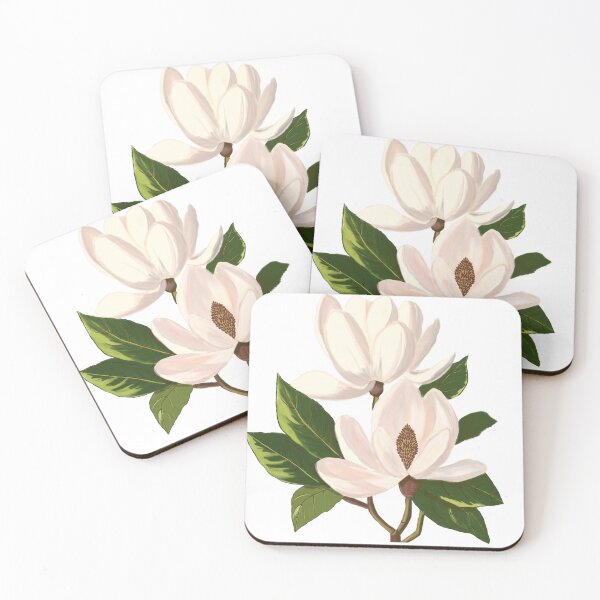 Item preview, Magnolia Flowers designed and sold by TheFatTree.