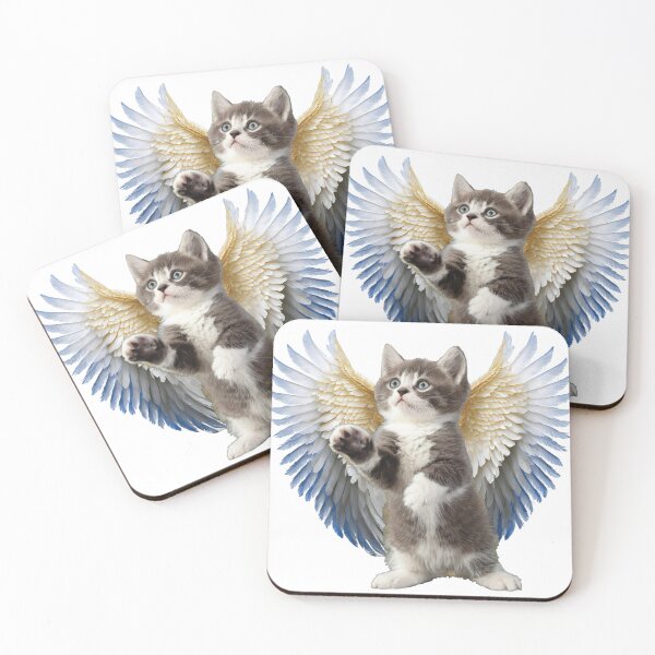 Item preview, Cute Cat Angel KITTY designed and sold by pelagio.