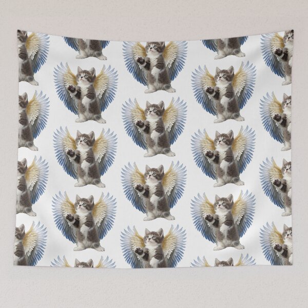 Item preview, Cute Cat Angel KITTY designed and sold by pelagio.