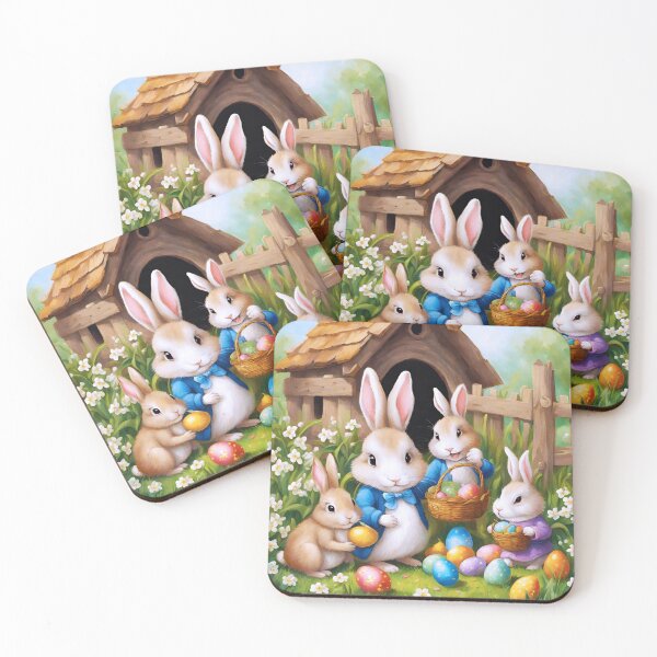Item preview, Bunny Family Easter Frolic 3 designed and sold by Tom-Johnson.