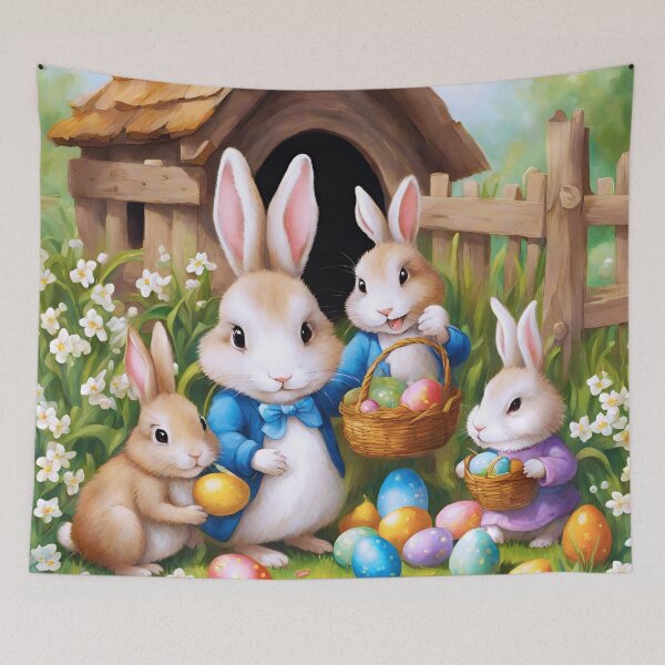 Item preview, Bunny Family Easter Frolic 3 designed and sold by Tom-Johnson.