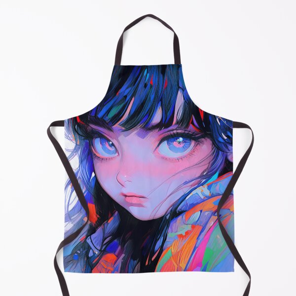 Item preview, Vivid Enigmatic Anime Girl designed and sold by bubblegoth.