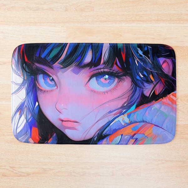Item preview, Vivid Enigmatic Anime Girl designed and sold by bubblegoth.