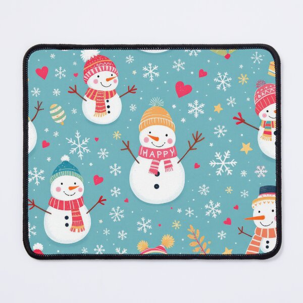 Item preview, Cheerful Snowmen designed and sold by lalylaura.
