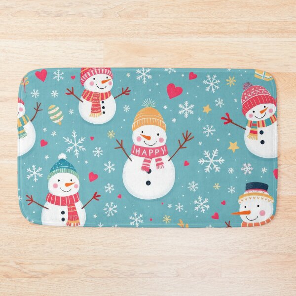 Item preview, Cheerful Snowmen designed and sold by lalylaura.
