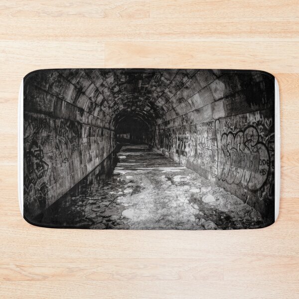 Item preview, Inside the Blue Ghost Tunnel, Welland, Ontario BW designed and sold by jrtwynam.