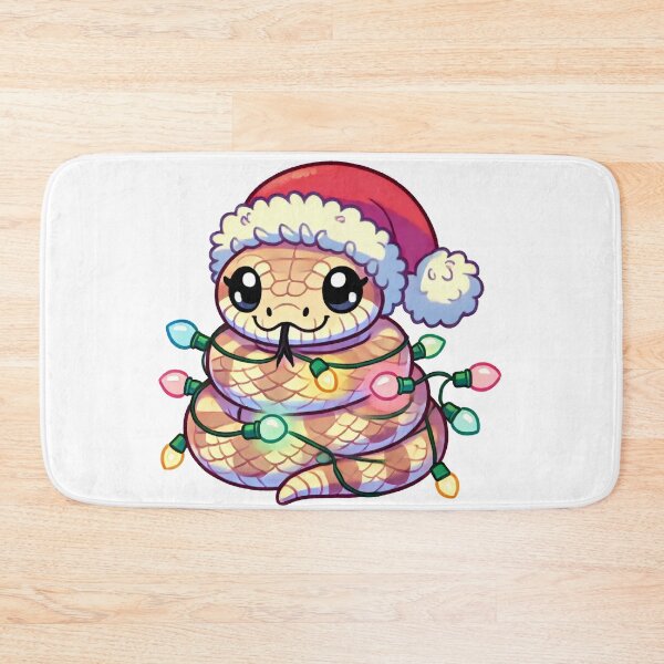Item preview, Coiled Holiday Cobra Wrapped in Christmas Lights designed and sold by lubushop1.