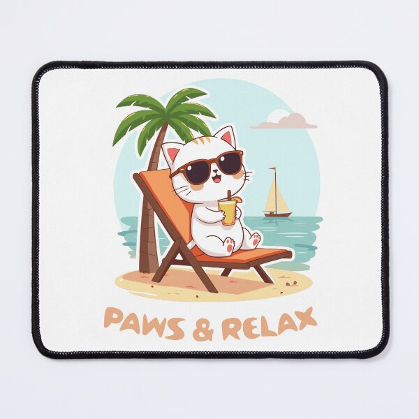 Item preview, paws and relax designed and sold by KaiLabsArt.