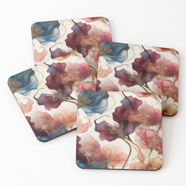 Item preview, Ethereal Dreamy Blooming Petals  / Nature's Floral Watercolor designed and sold by Dubione2.