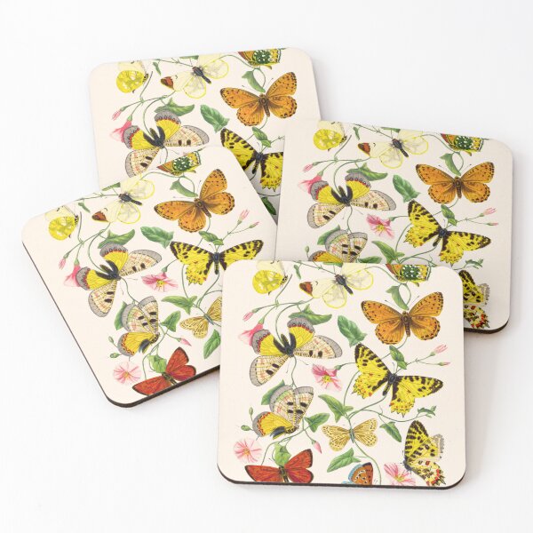 Item preview, Butterfly Flower Garden  Watercolour  designed and sold by leylakidesign.