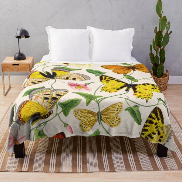 Item preview, Butterfly Flower Garden Watercolour designed and sold by leylakidesign.