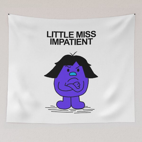 Item preview, Little Miss Impatient designed and sold by Scat the cat.