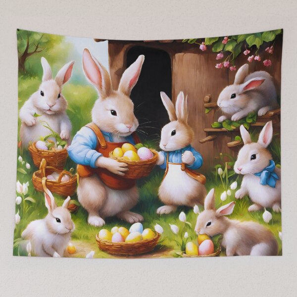 Item preview, Bunny Family Easter Frolic 9 designed and sold by Tom-Johnson.