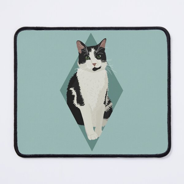 Item preview, Diamond Tuxedo Cat designed and sold by Milli Co Studio.